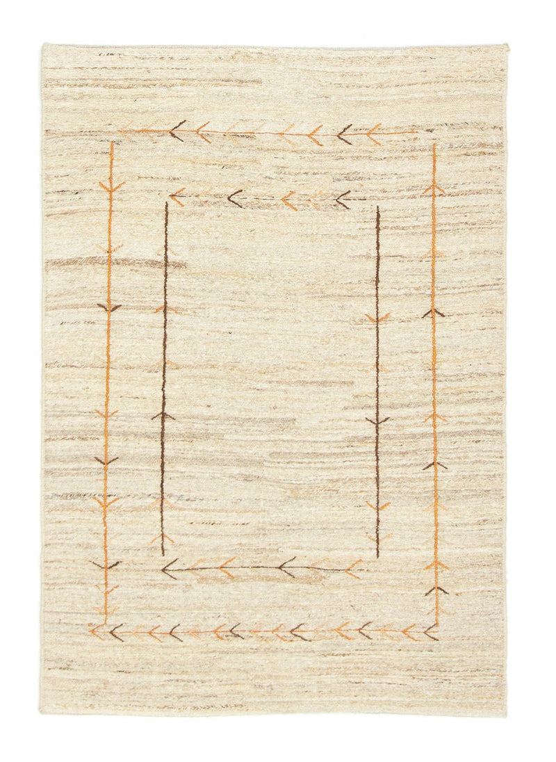 Gabbeh tapijt - Perzisch - 147 x 100 cm - beige