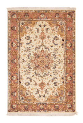 Perzisch tapijt - Tabriz - Royal - 154 x 100 cm - beige