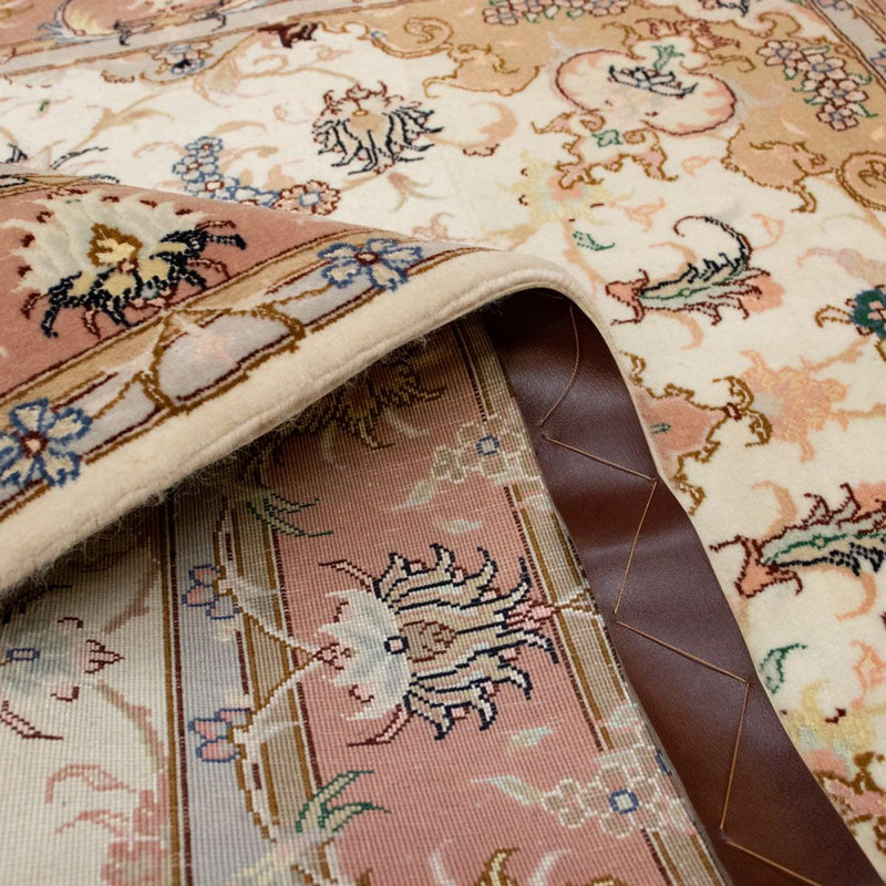 Perzisch tapijt - Tabriz - Royal - 154 x 100 cm - beige