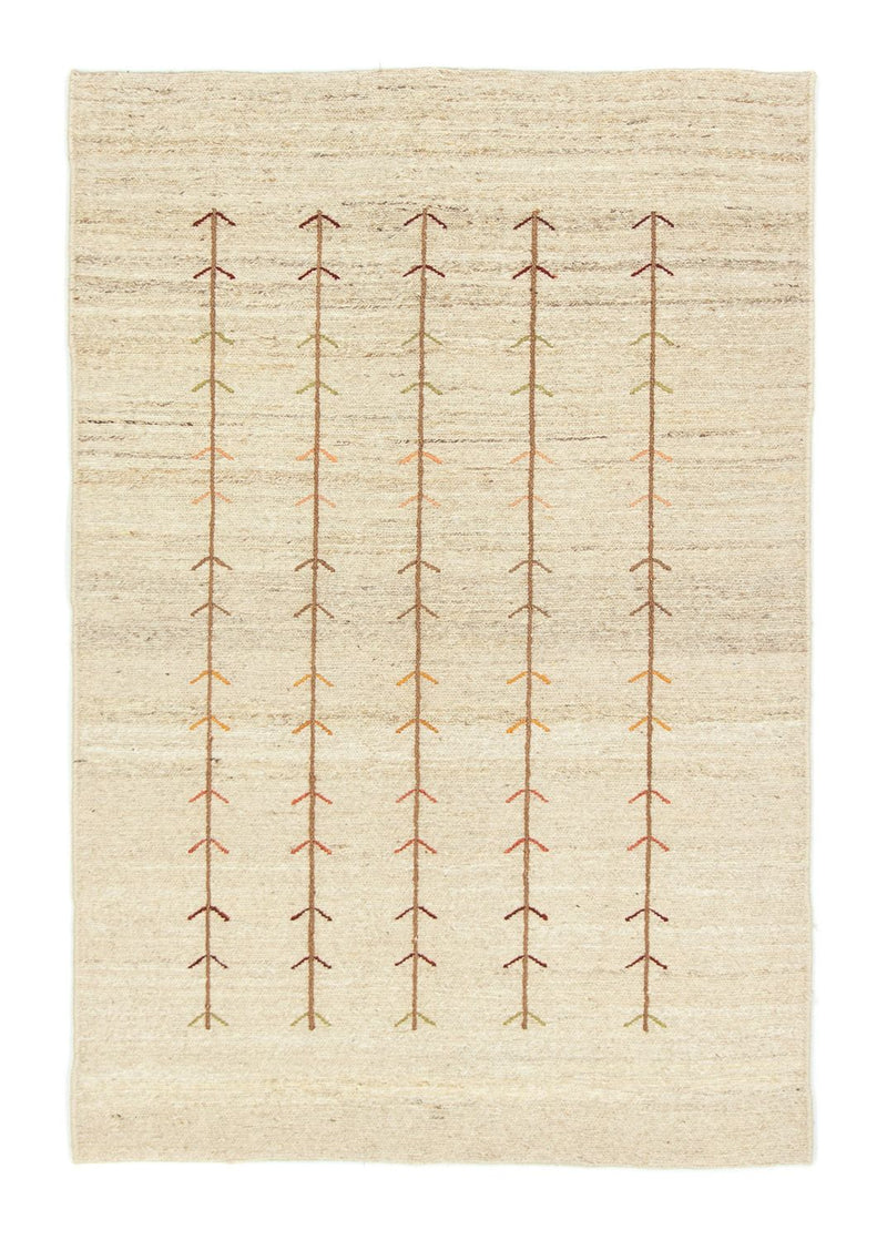 Gabbeh tapijt - Perzisch - 145 x 101 cm - beige