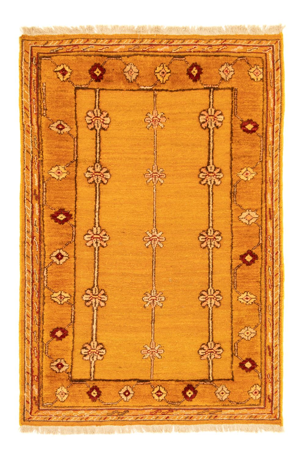Gabbeh tapijt - Perzisch - 173 x 116 cm - goud
