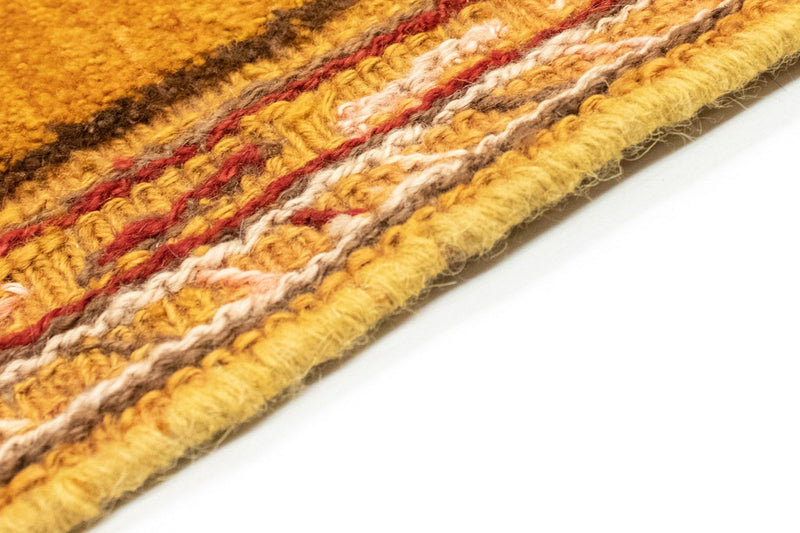 Gabbeh tapijt - Perzisch - 173 x 116 cm - goud