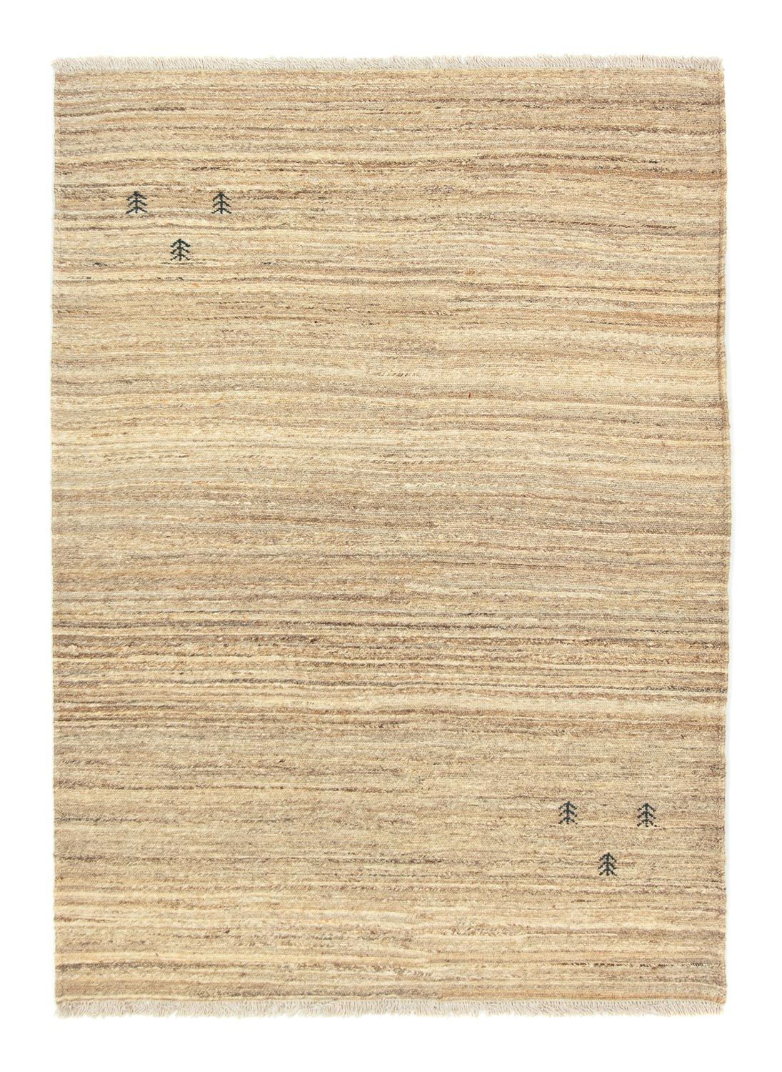 Gabbeh tapijt - Perzisch - 178 x 124 cm - beige