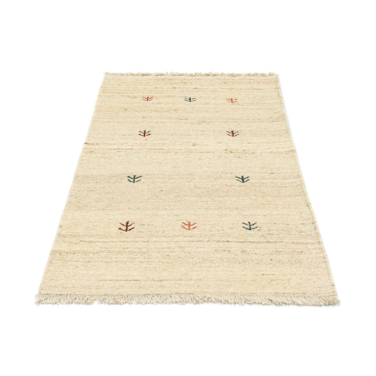Gabbeh tapijt - Perzisch - 138 x 75 cm - beige