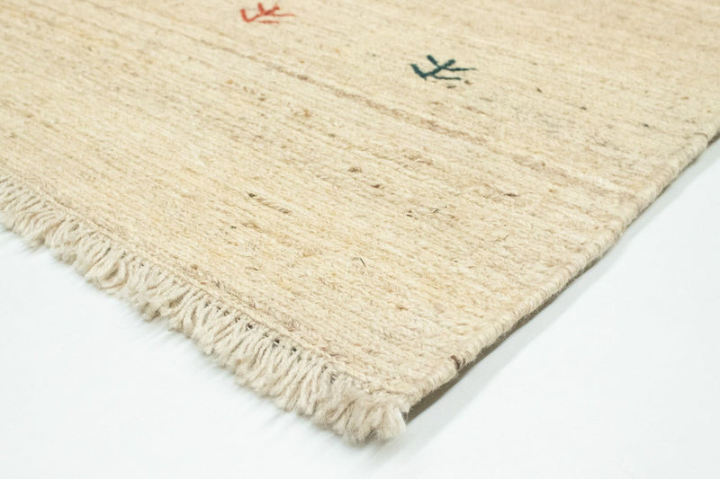 Gabbeh tapijt - Perzisch - 138 x 75 cm - beige