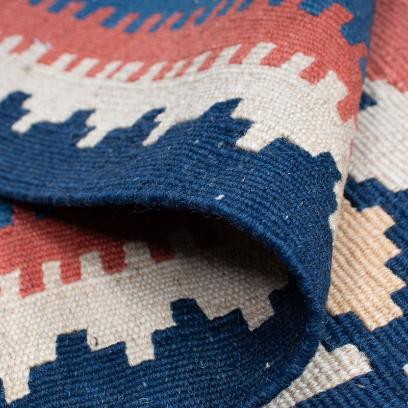 Kelim tapijt - Oosters - 191 x 122 cm - donkerblauw