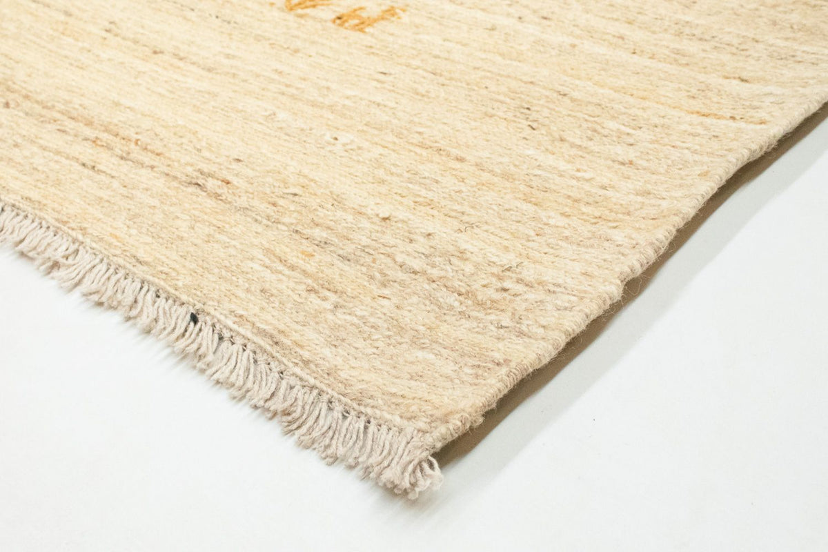 Gabbeh tapijt - Perzisch - 192 x 156 cm - beige