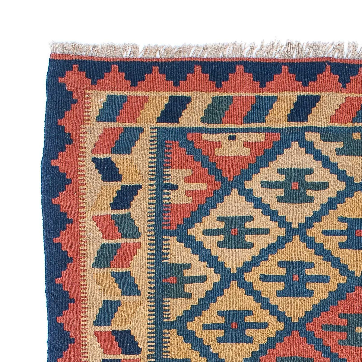 Kelim tapijt - Oosters - 170 x 128 cm - veelkleurig