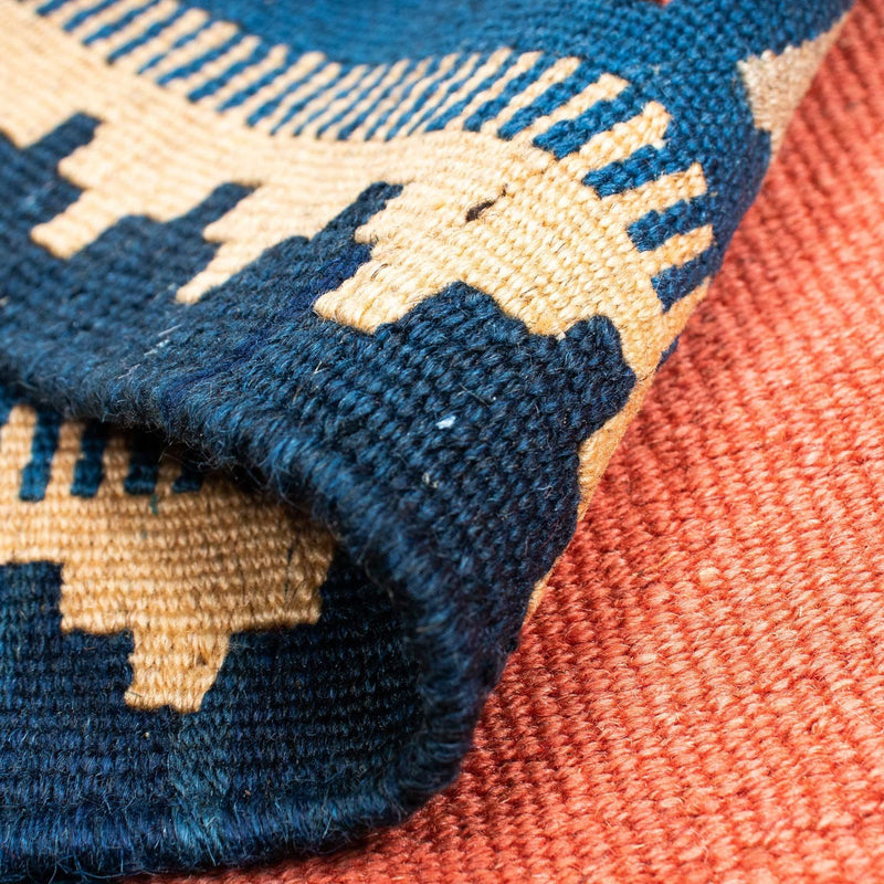 Kelim tapijt - Oosters - 193 x 135 cm - oranje