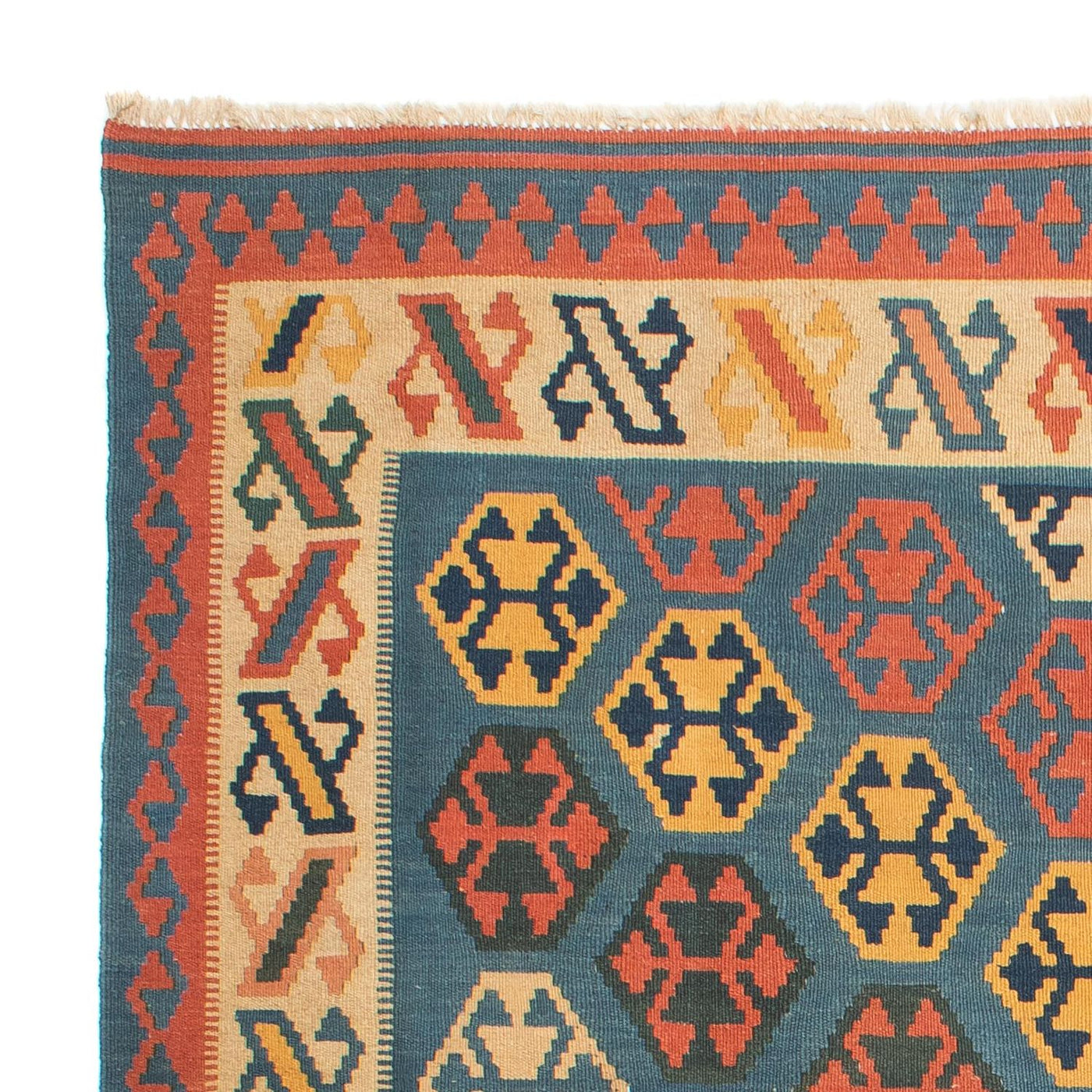 Kilim Fars Tapijt 212x198cm