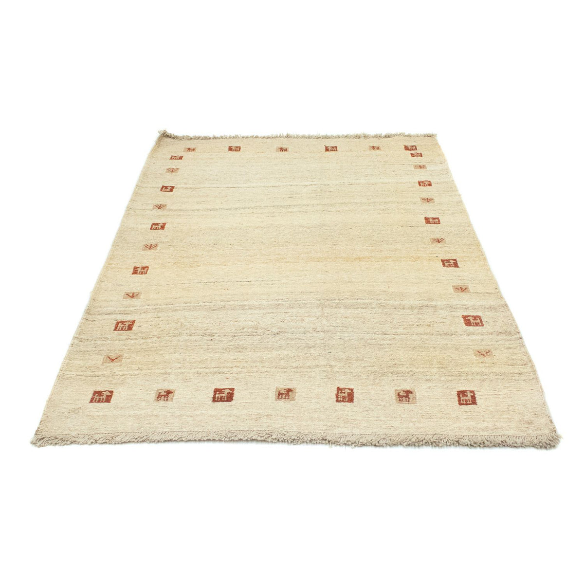 Perzische Gabbeh Tapijt 124x184cm - Perserteppich Wollteppich