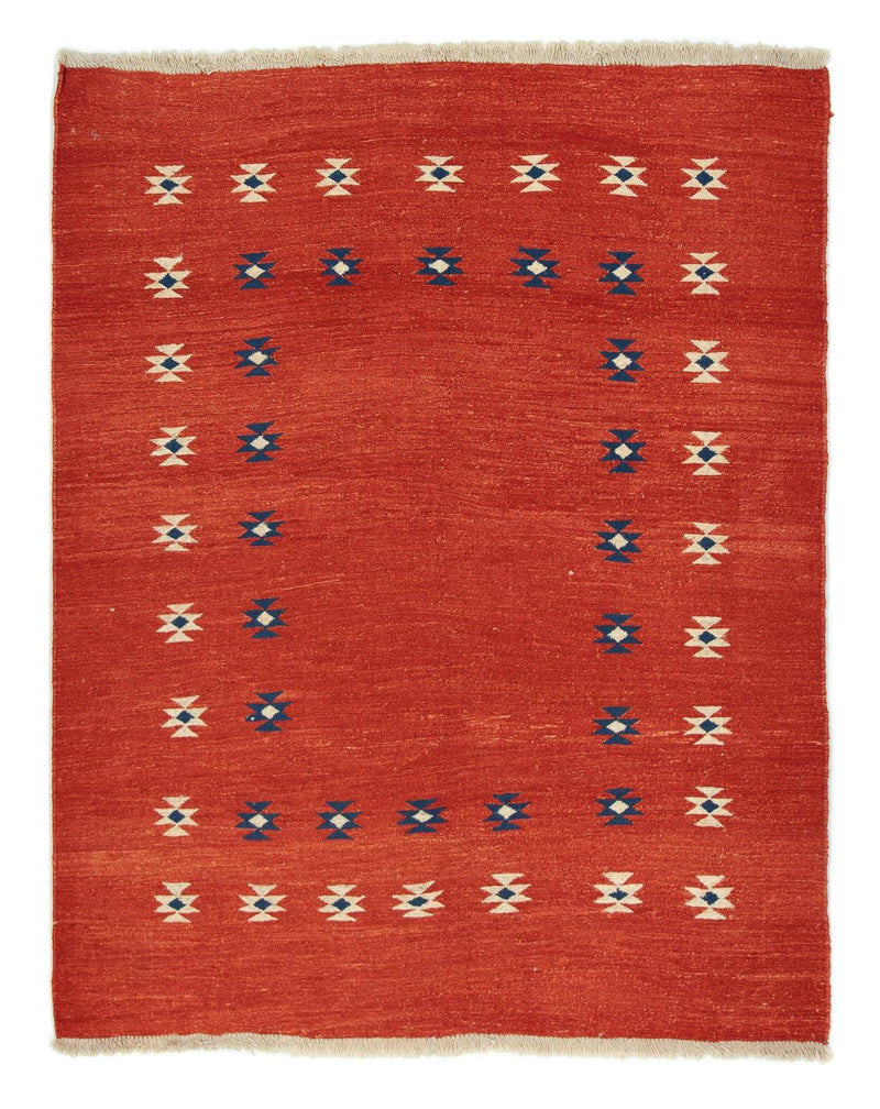 Gabbeh tapijt - Perzisch - 192 x 152 cm - rood