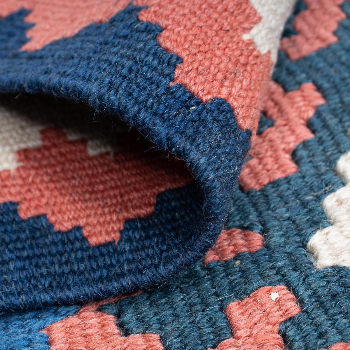 Kelim tapijt - Oosters - 172 x 115 cm - blauw