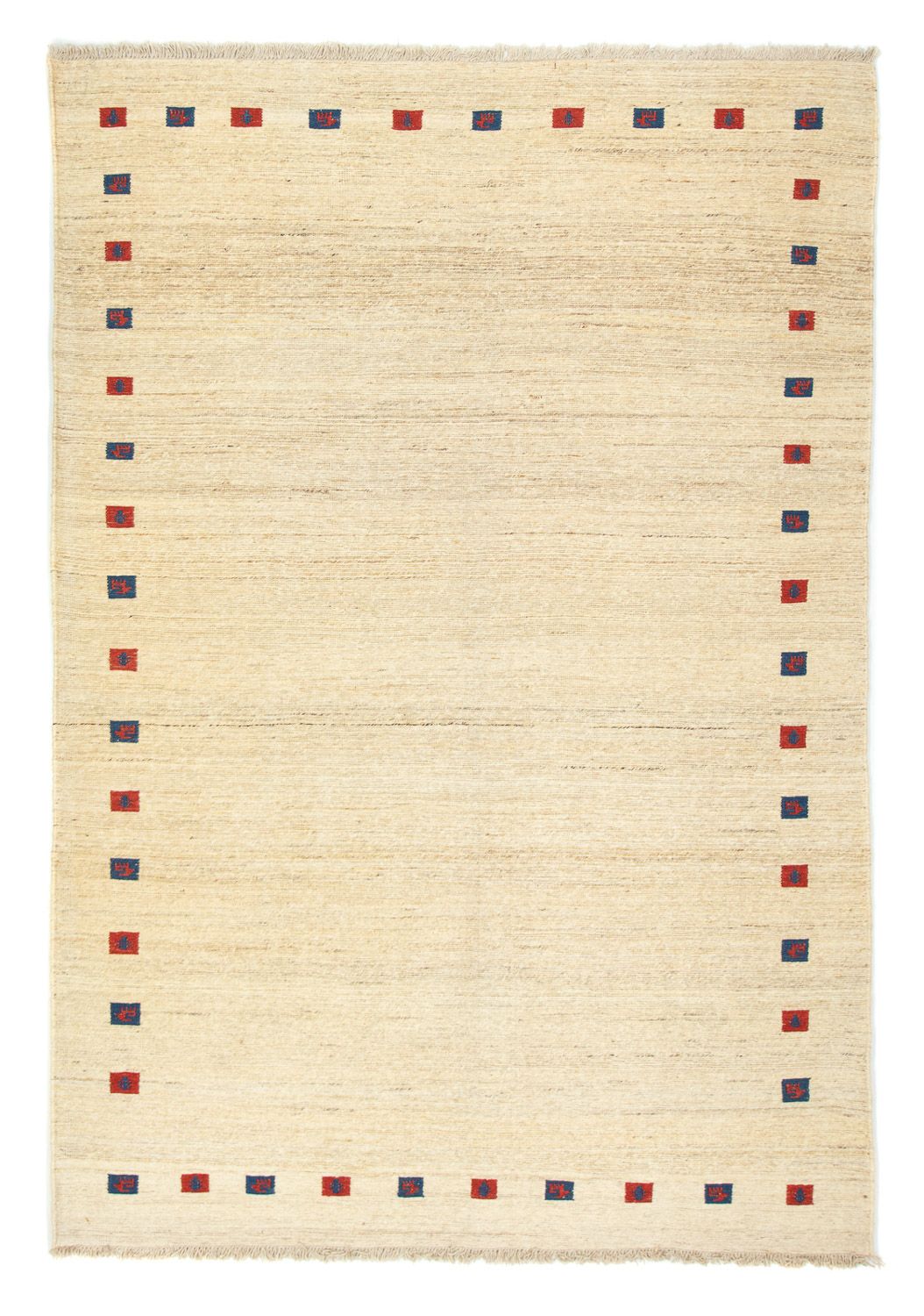 Gabbeh tapijt - Perzisch - 252 x 170 cm - beige