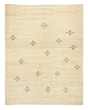Gabbeh tapijt - Perzisch - 198 x 154 cm - beige