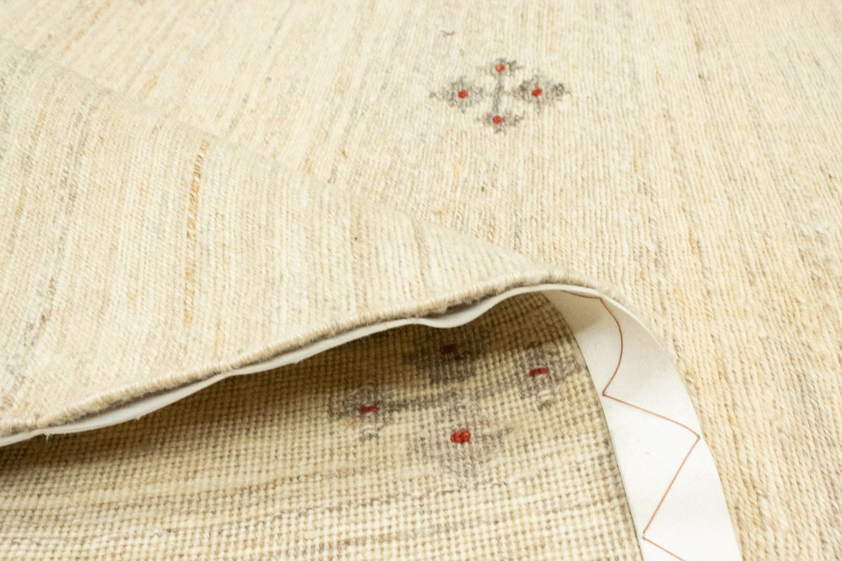 Gabbeh tapijt - Perzisch - 198 x 154 cm - beige