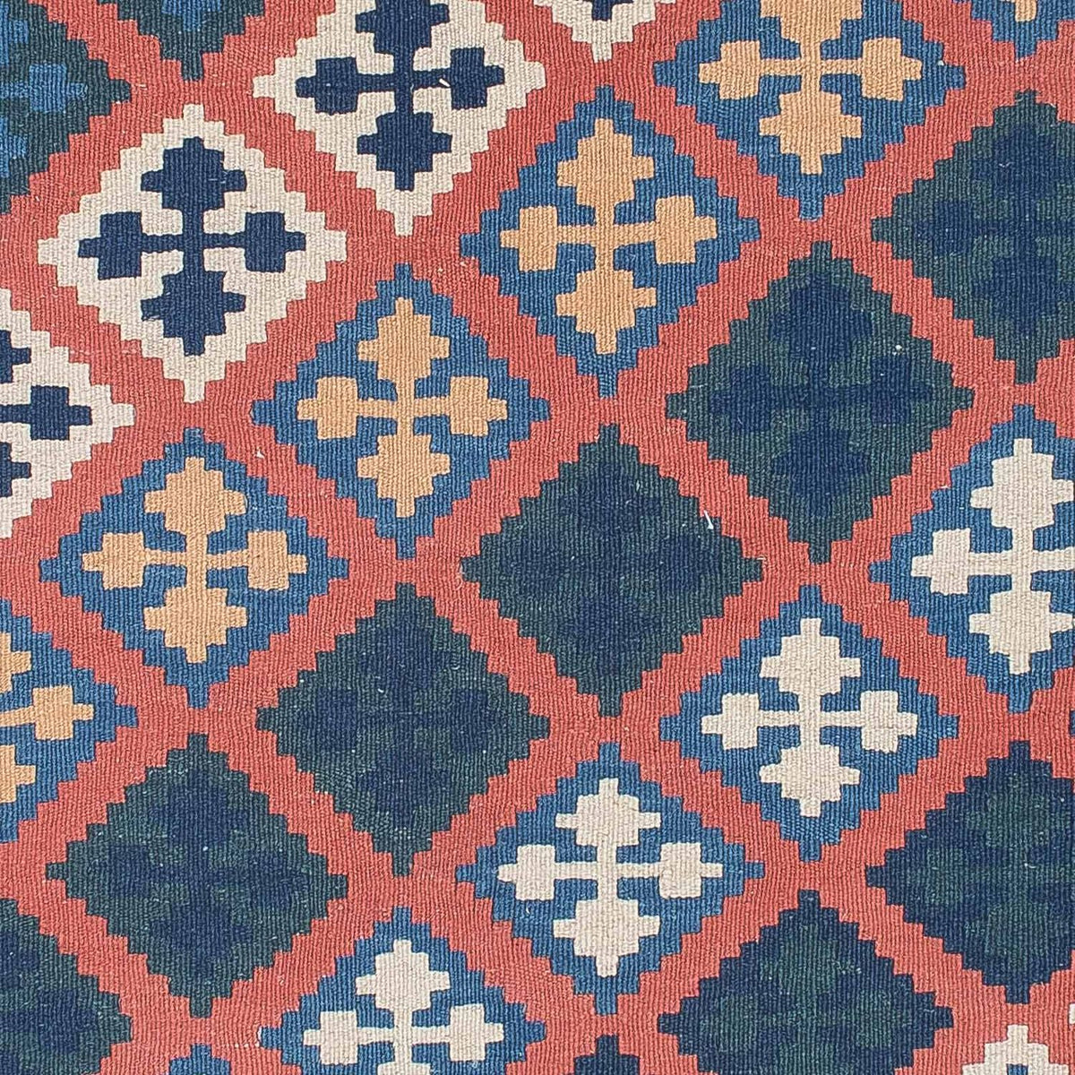 Kelim tapijt - Oosters - 186 x 133 cm - veelkleurig