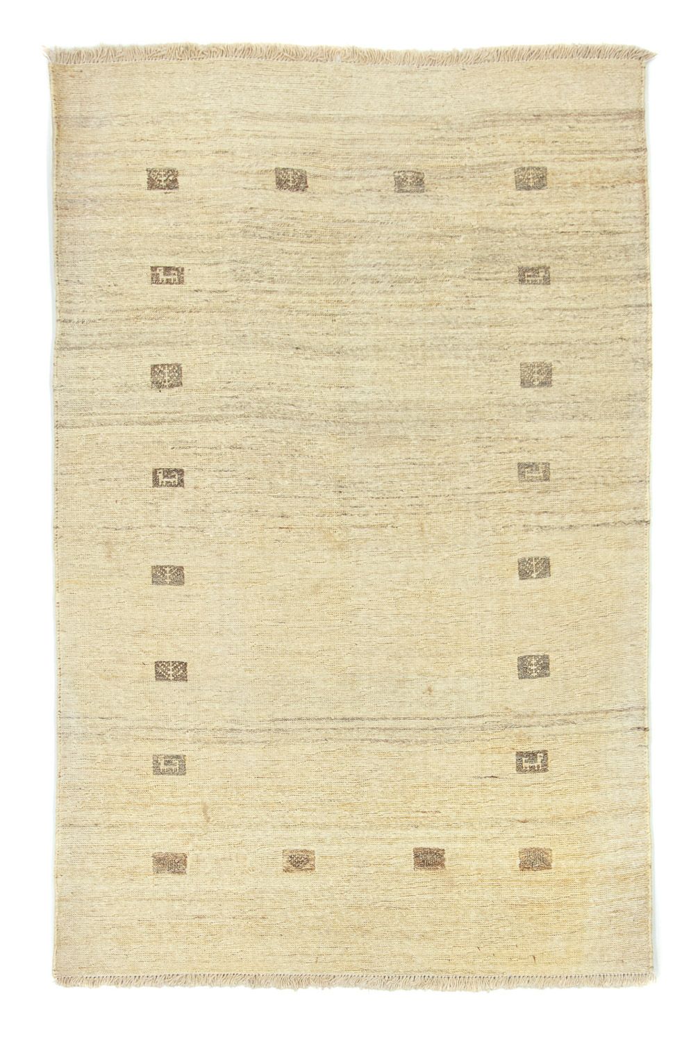 Gabbeh tapijt - Perzisch - 175 x 117 cm - beige