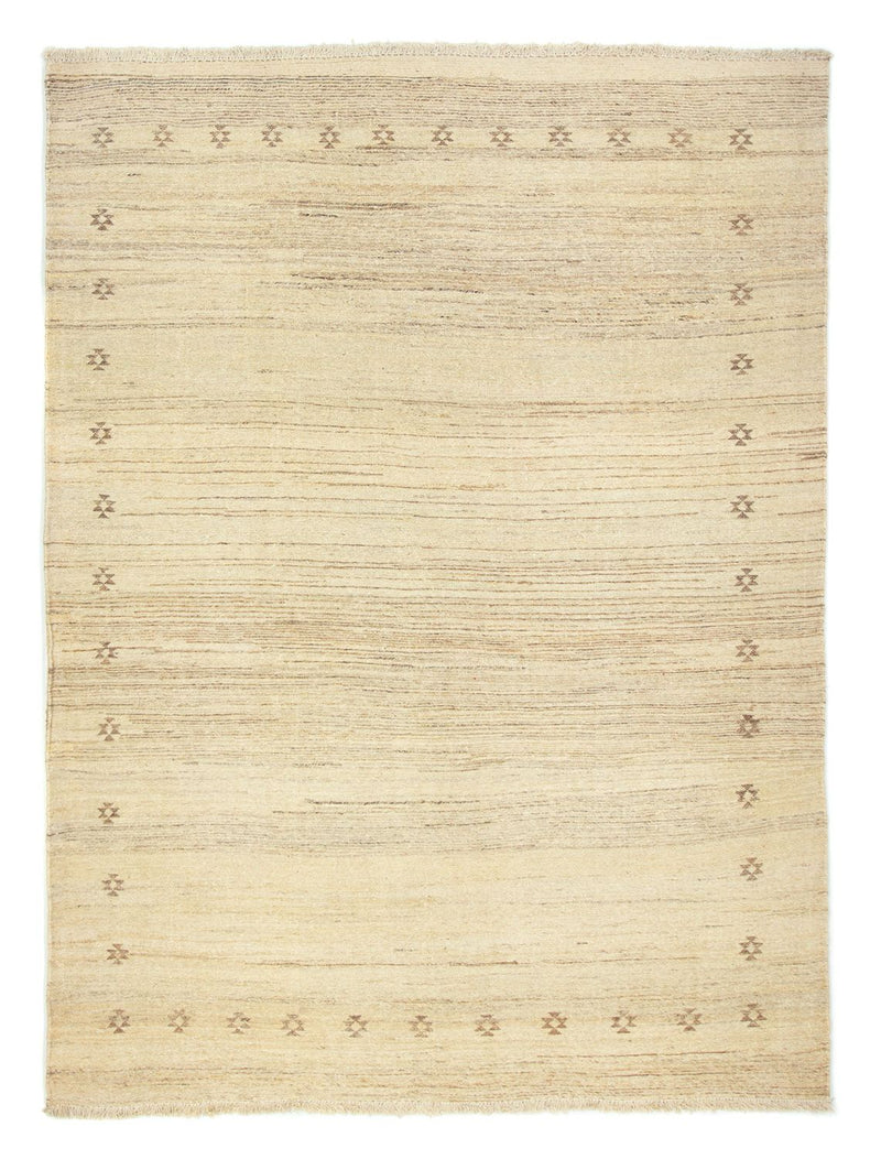 Gabbeh tapijt - Perzisch - 232 x 173 cm - beige