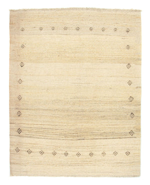 Gabbeh tapijt - Perzisch - 202 x 163 cm - beige