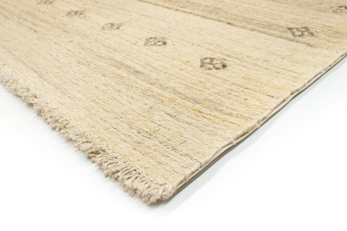 Gabbeh tapijt - Perzisch - 202 x 163 cm - beige
