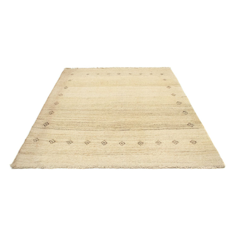Gabbeh tapijt - Perzisch - 202 x 163 cm - beige