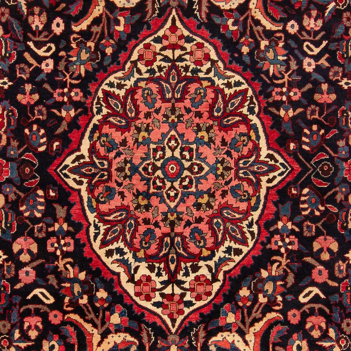 Perzisch Tapijt - Nomadisch - 374 x 267 cm - donkerblauw