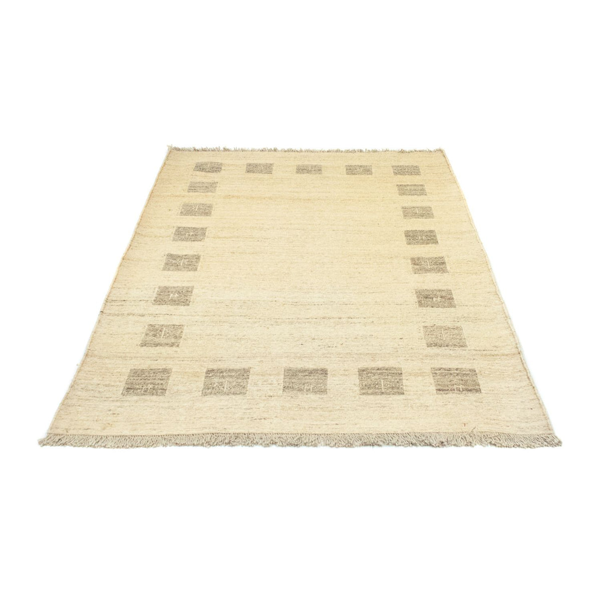 Gabbeh tapijt - Perzisch - 183 x 121 cm - beige