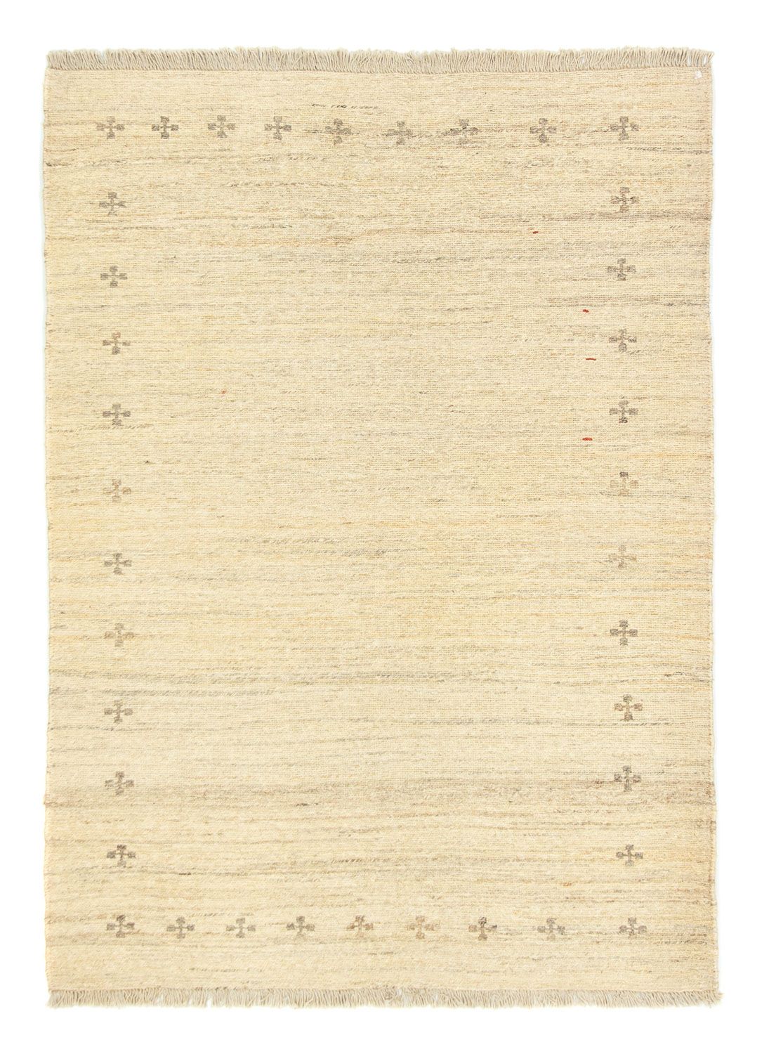 Gabbeh tapijt - Perzisch - 174 x 127 cm - beige