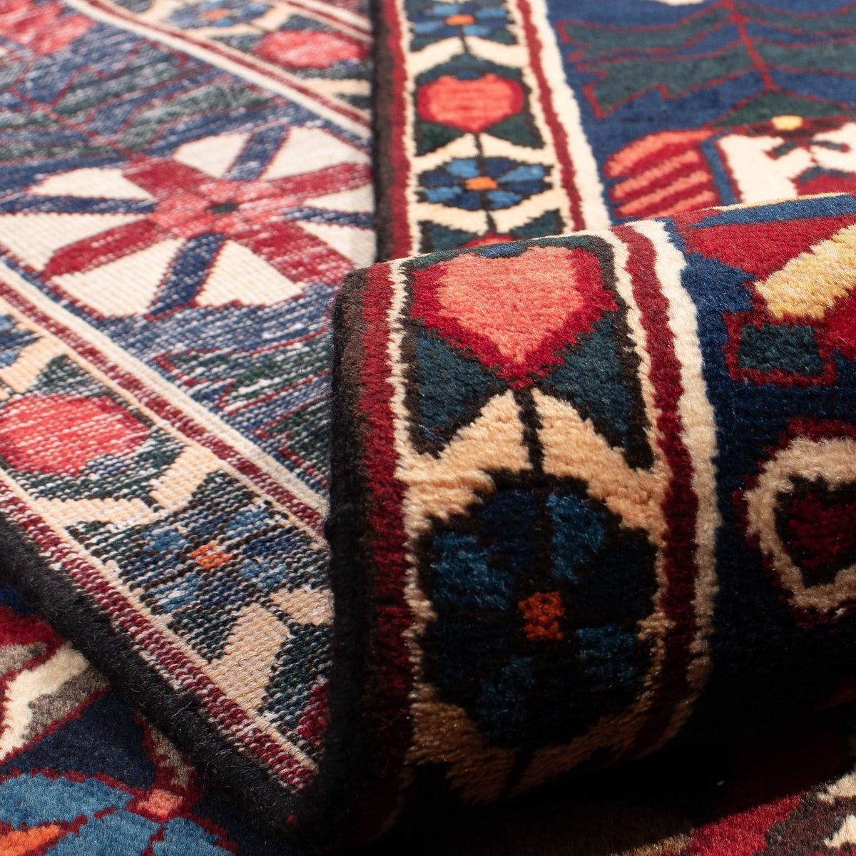 Perzisch Tapijt - Nomadisch - 360 x 268 cm - donkerrood