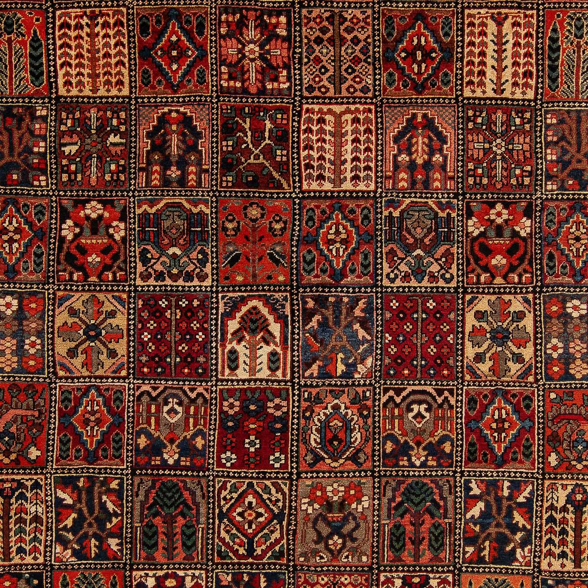 Perzisch Tapijt - Nomadisch - 351 x 302 cm - donkerrood