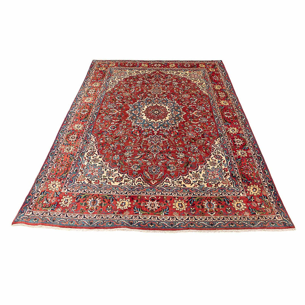 Perzisch tapijt - Isfahan - Premium - 406 x 300 cm - rood