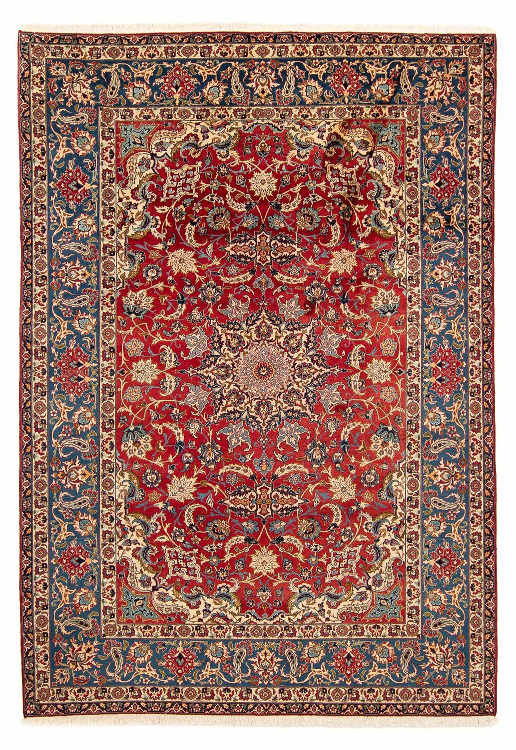 Perzisch tapijt - Isfahan - Premium - 377 x 271 cm - rood