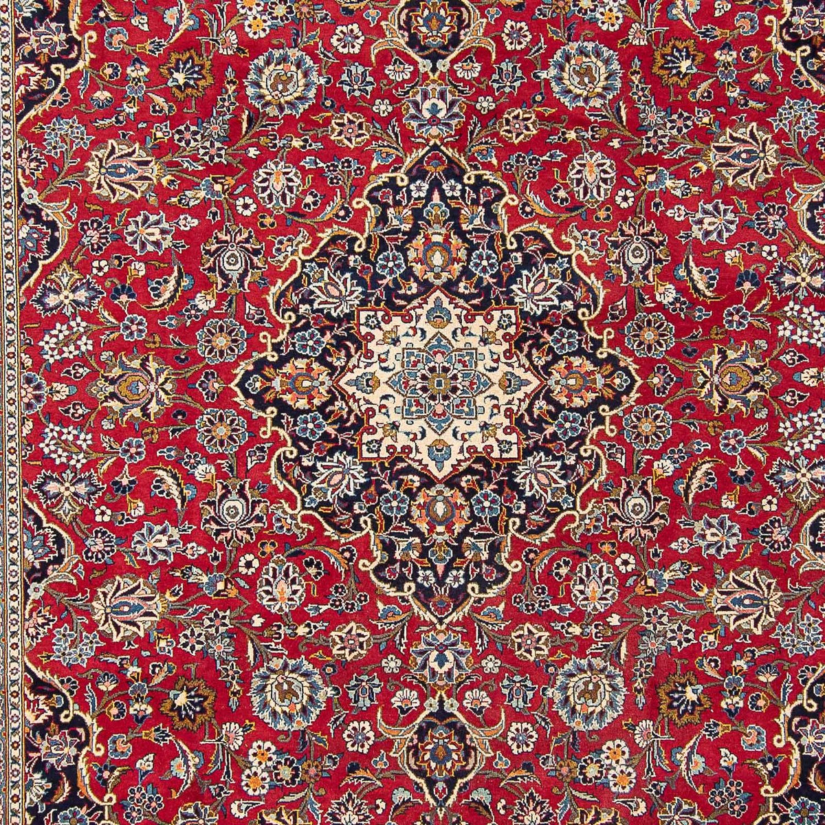 Perzisch tapijt - Keshan - 380 x 267 cm - rood