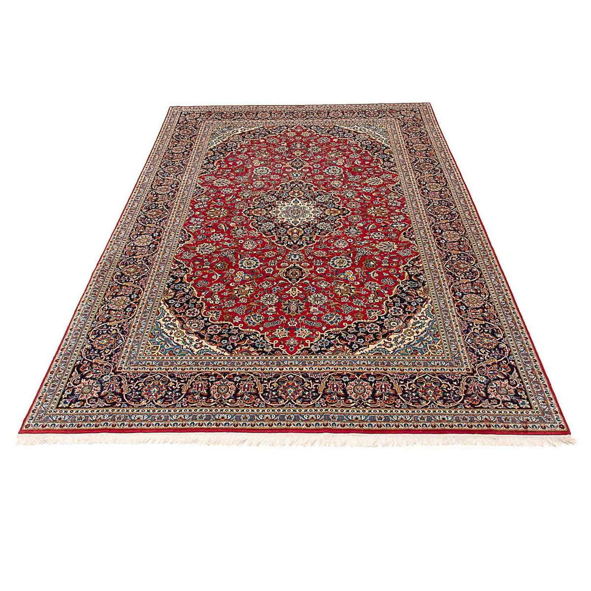 Perzisch tapijt - Keshan - 380 x 267 cm - rood