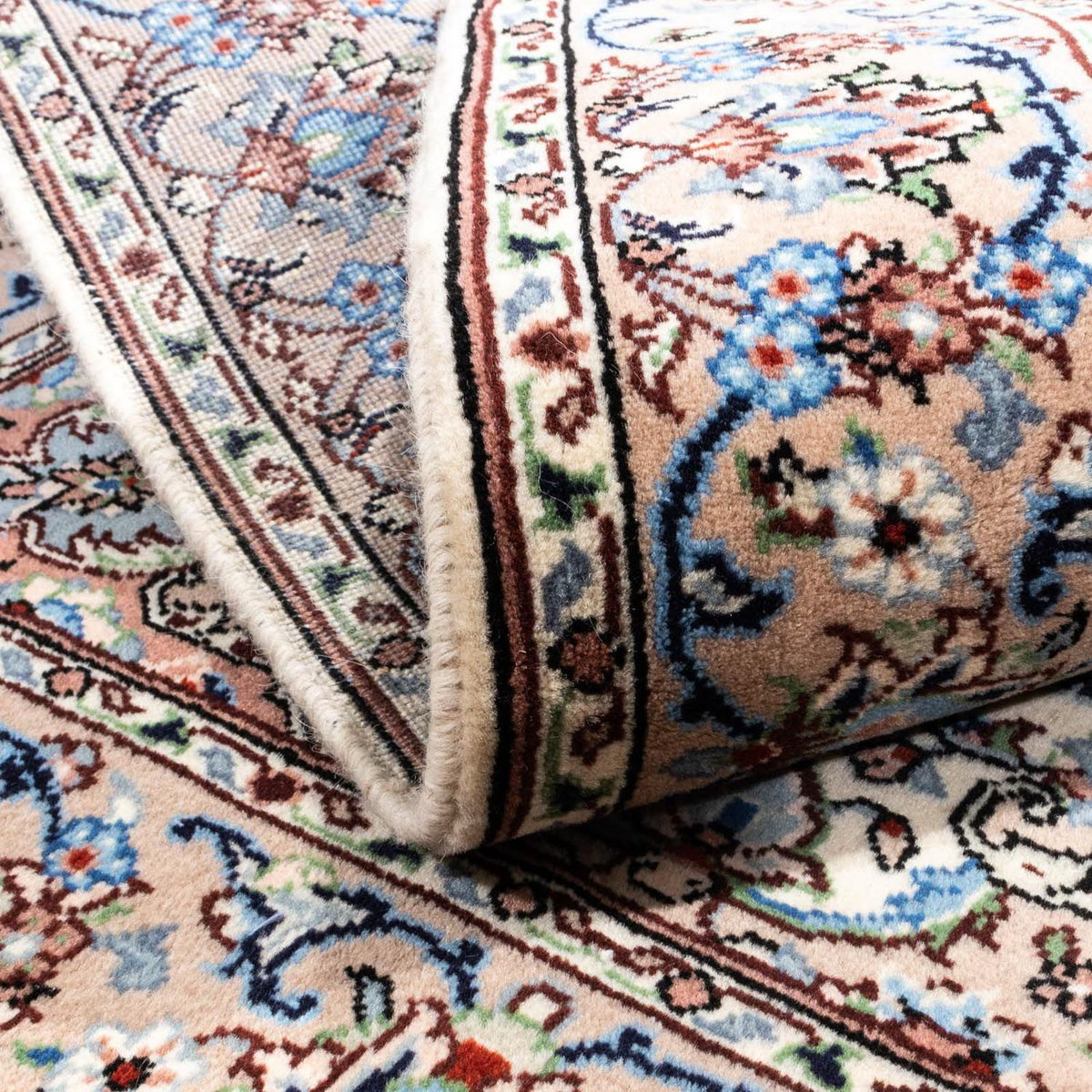 Perzisch tapijt - Keshan - 140 x 100 cm - beige