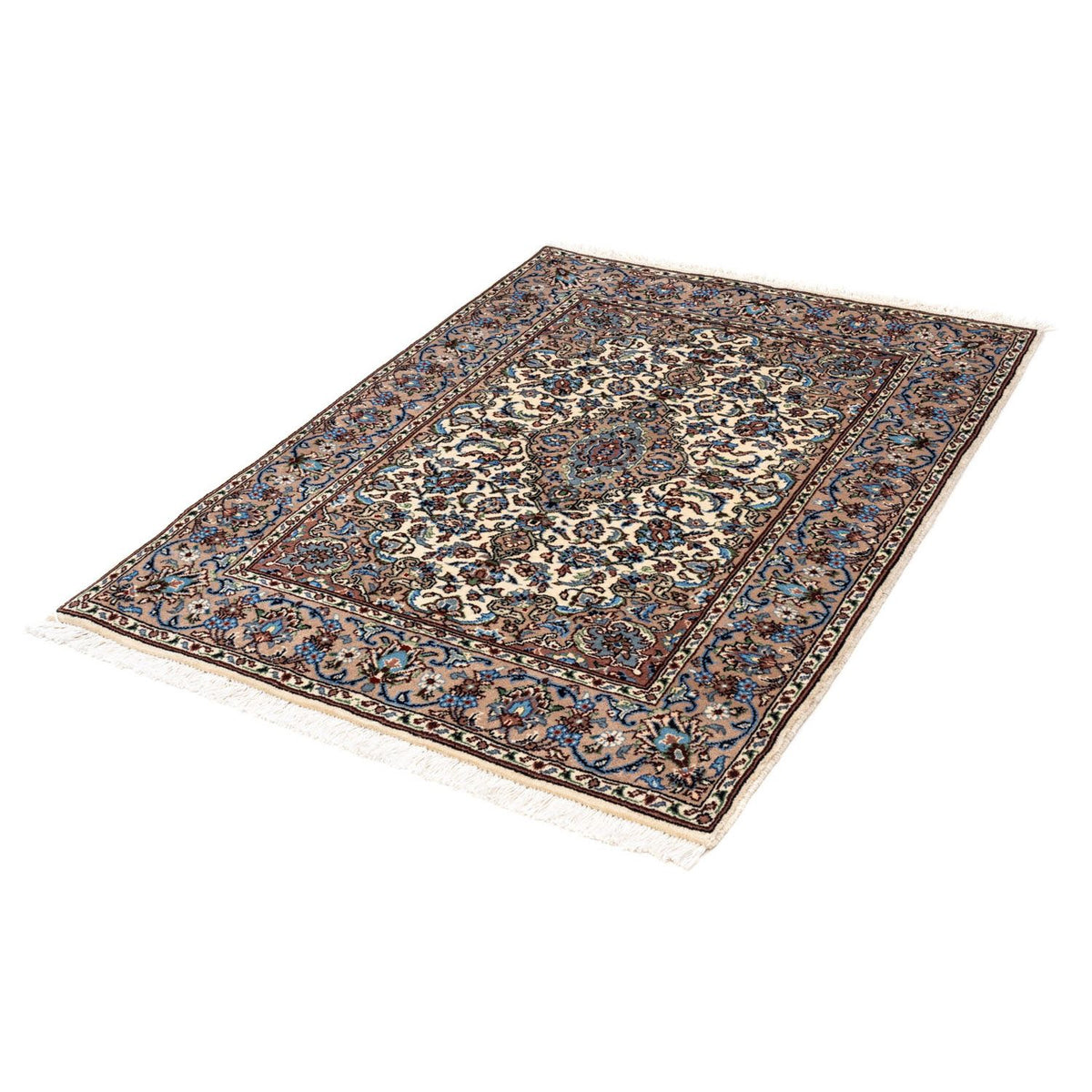 Perzisch tapijt - Keshan - 140 x 100 cm - beige
