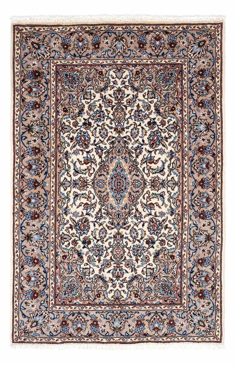 Perzisch tapijt - Keshan - 150 x 98 cm - beige