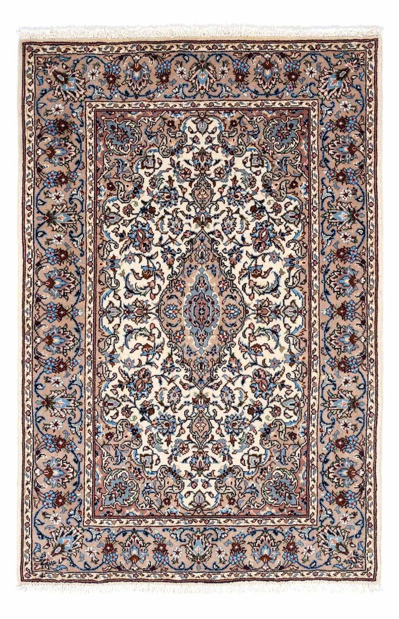 Perzisch tapijt - Keshan - 150 x 98 cm - beige