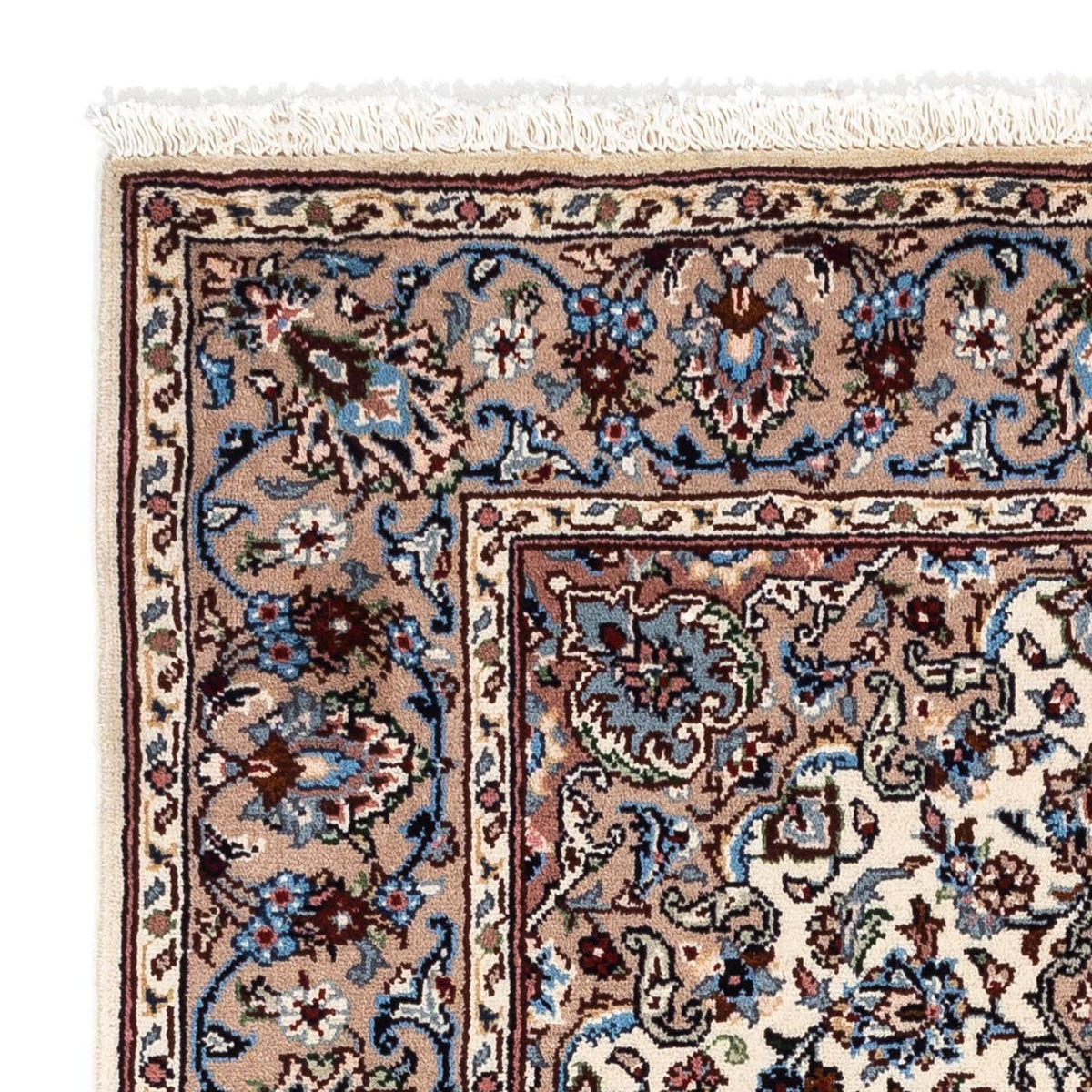 Perzisch tapijt - Keshan - 150 x 98 cm - beige