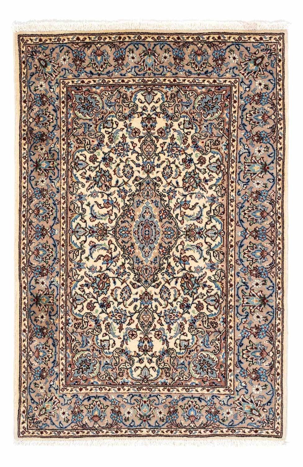 Perzisch tapijt - Keshan - 148 x 97 cm - beige