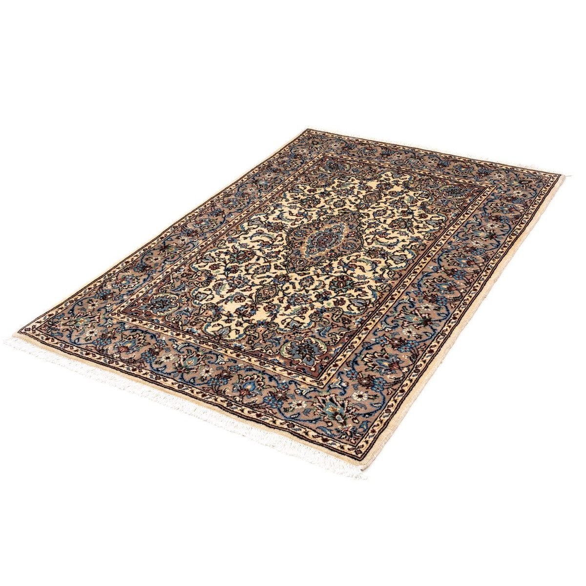 Perzisch tapijt - Keshan - 148 x 97 cm - beige