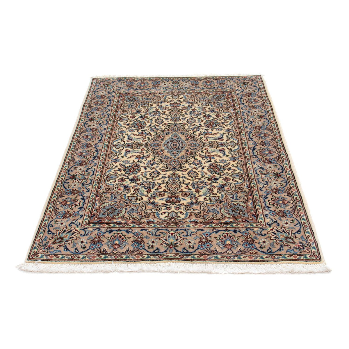 Perzisch tapijt - Keshan - 147 x 98 cm - beige