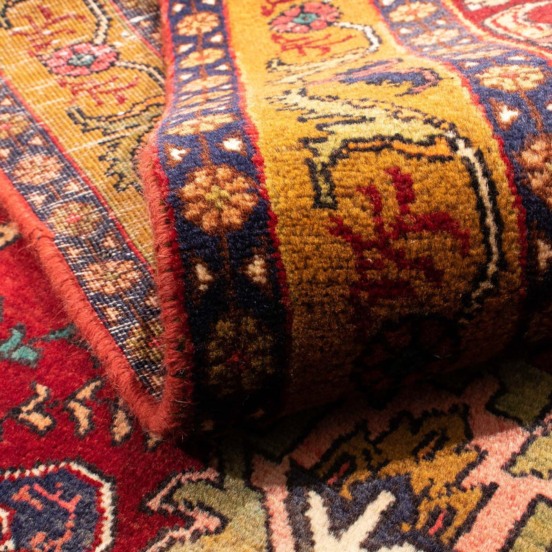 Perzisch Tapijt - Nomadisch - 191 x 138 cm - donkerrood