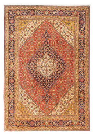 Perzisch tapijt - Tabriz - 297 x 208 cm - rood