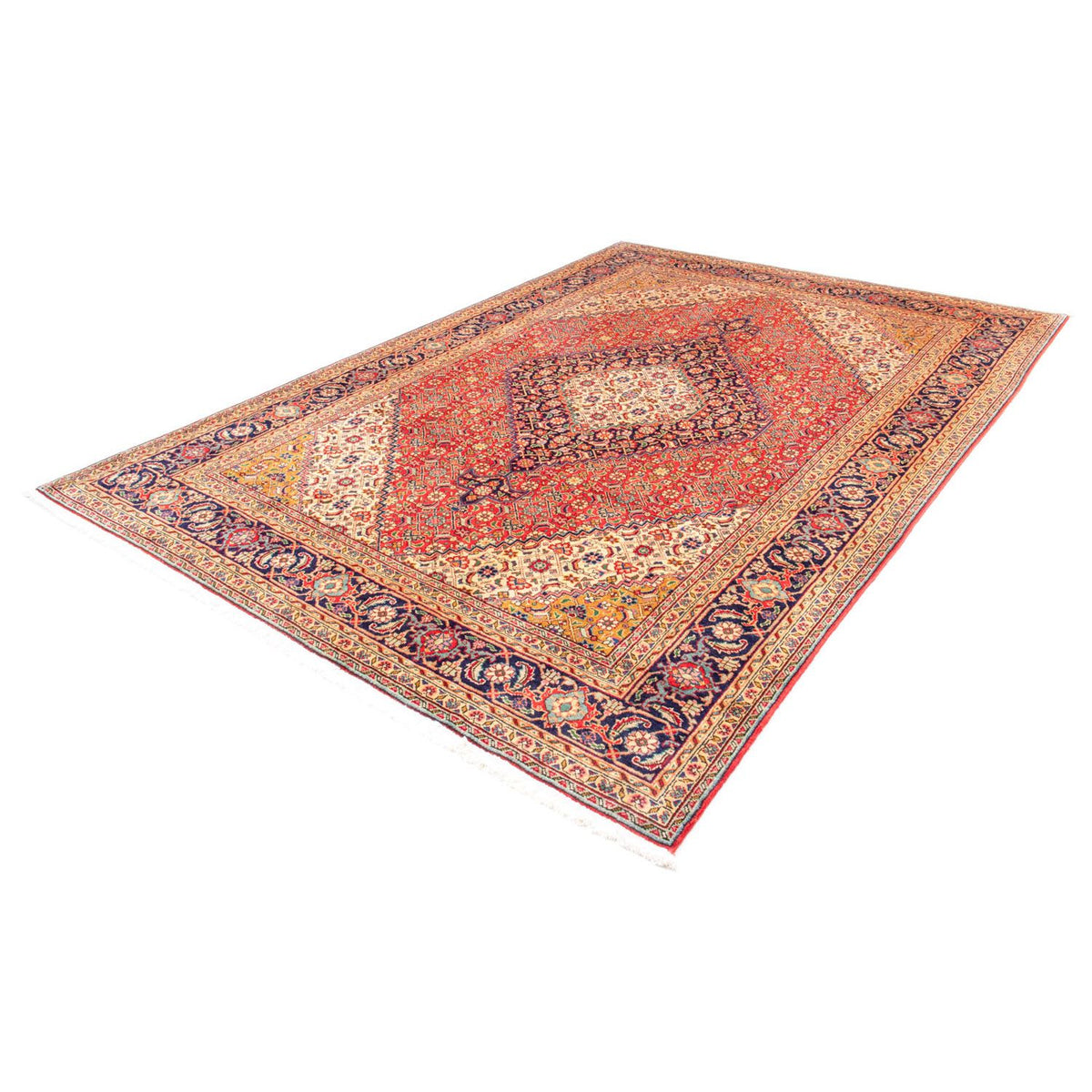 Perzisch tapijt - Tabriz - 297 x 208 cm - rood