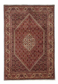 Perzisch tapijt - Bijar - 243 x 167 cm - donkerrood