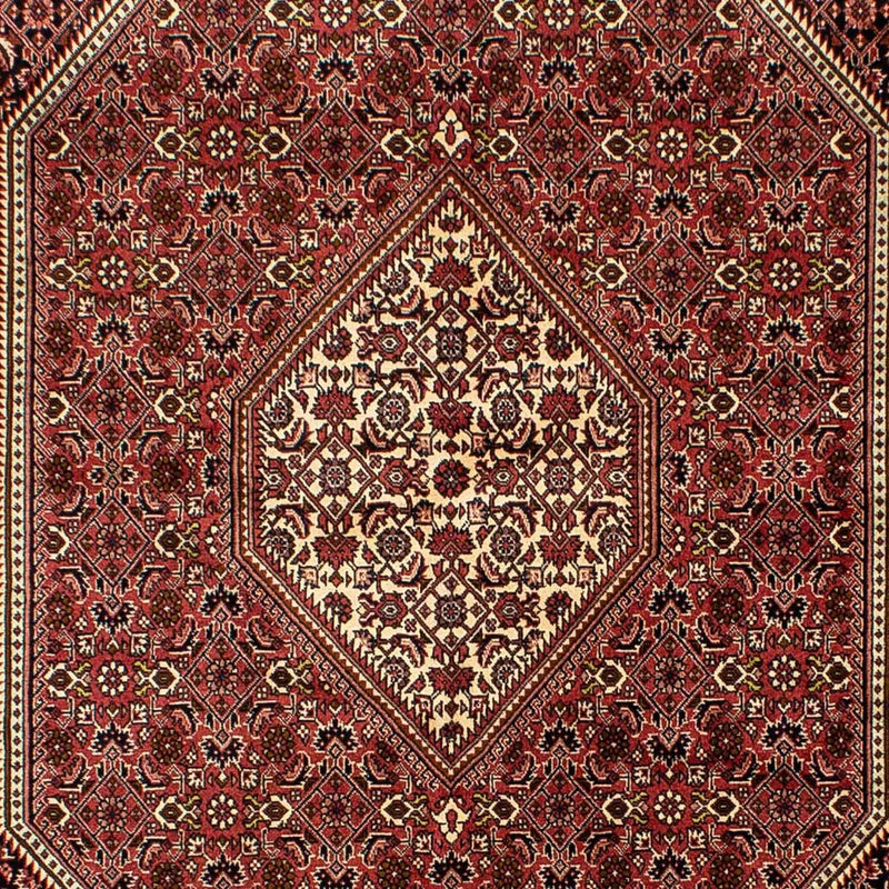 Perzisch tapijt - Bijar - 243 x 167 cm - donkerrood