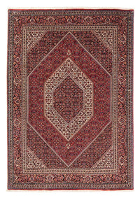 Perzisch tapijt - Bijar - 237 x 173 cm - donkerrood