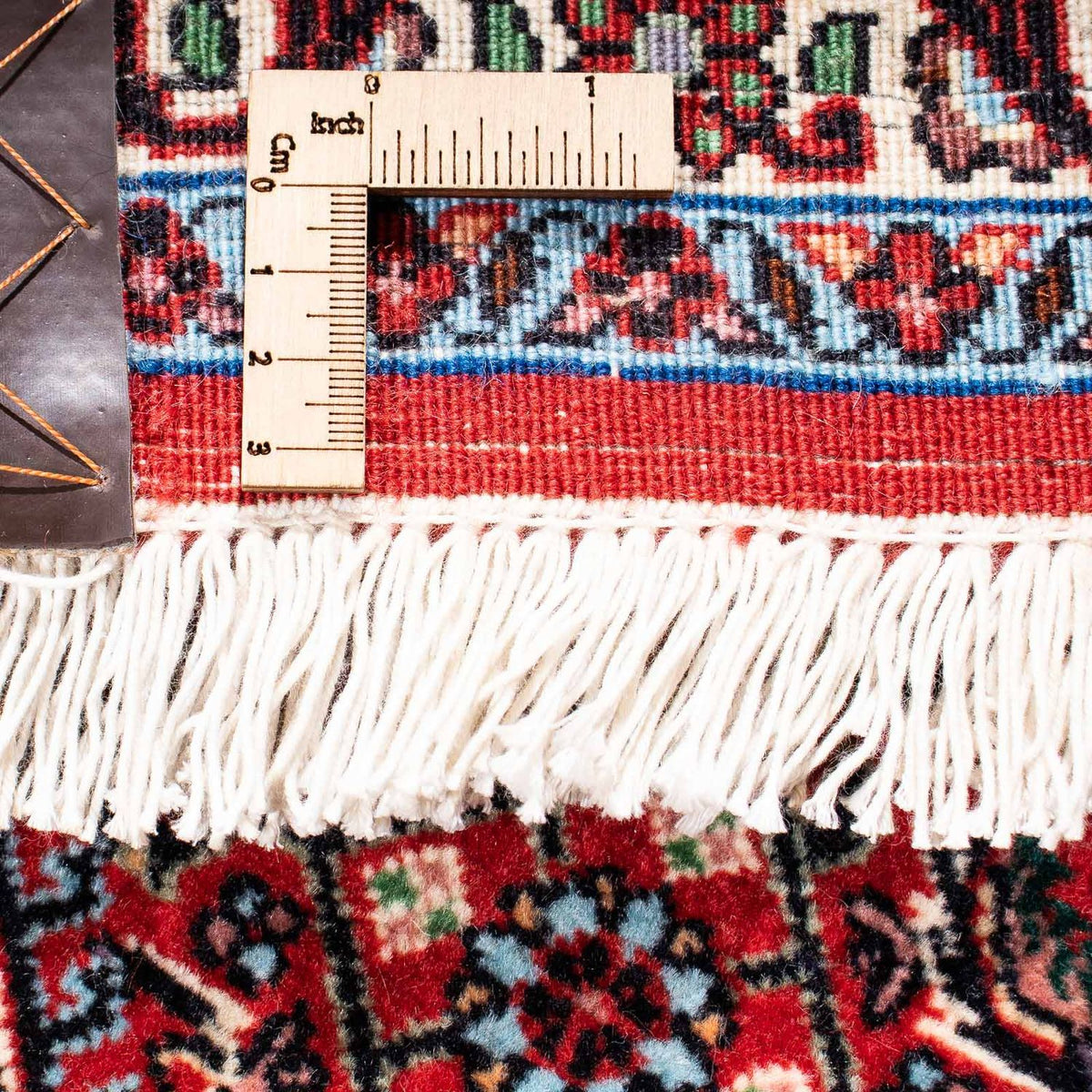 Perzisch tapijt - Bijar - 237 x 173 cm - donkerrood